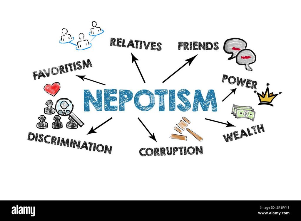 Corruption nepotism